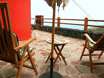 Terrasse mit Meerblick
