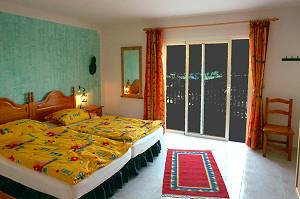 Schlafzimmer mit Meerblick