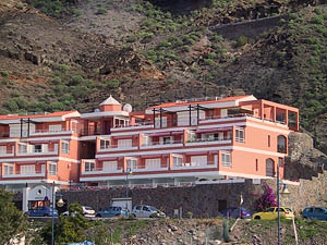 Aussenansicht der Ferienanlage in Purto de Mogan auf Gran Canaria