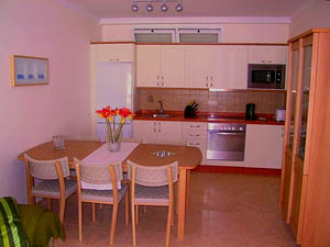 K�che vom Appartment in Purto de Mogan auf Gran Canaria