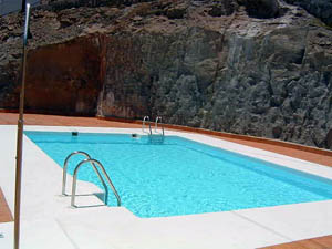 Appartements mit Pool auf Gran Canaria in Puerto de�Mogan - Pool auf den Dach