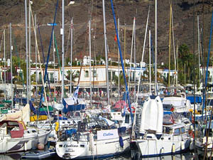 Ferienwohnung, am Hafen, auf Gran Canaria in Puerto de Mog�n - Hafen Puerto de Mog�n