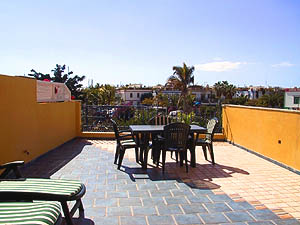 Wohnbeispiel von einer Terrasse Wohnbeispiel von einer Terrasse