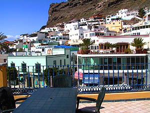 Ausblick von einer Terrasse Ausblick von einer Terrasse