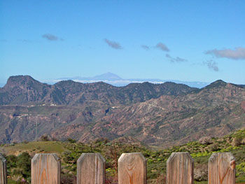 Blick in die Berge von Gran Canaria