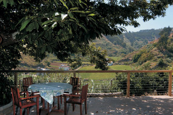 Terrasse mit Panoramablick