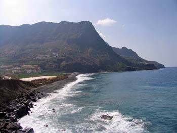 Strand bei Hermigua Strand bei Hermigua