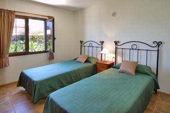 Schlafzimmer mit zwei Einzelbetten Schlafzimmer mit zwei Einzelbetten