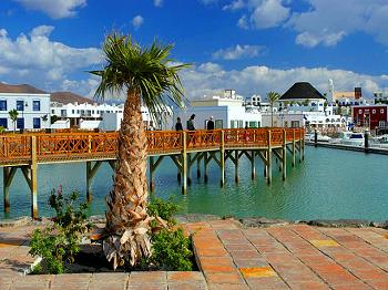 Der Hafen von Playa Blanca Der Hafen von Playa Blanca
