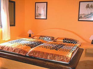 Schlafzimmer im Apartment auf Lanzarote