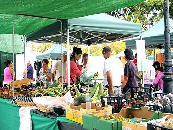 Wochenmarkt in Haria Wochenmarkt in Haria