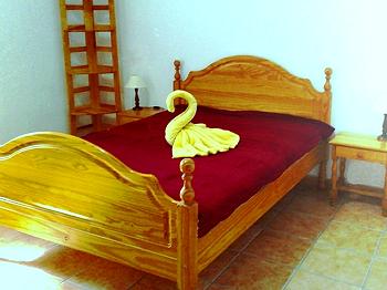 Schlafzimmer mit französischem Bett Schlafzimmer mit französischem Bett