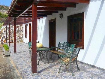 Überdachte Terrasse