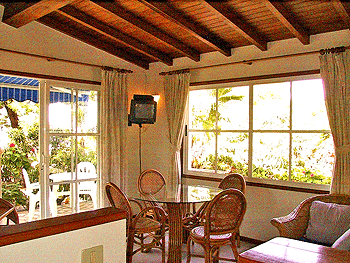 Essbereich im Bungalow Essbereich im Bungalow
