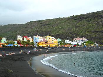 Der Strand von Puerto Tazacorte Der Strand von Puerto Tazacorte