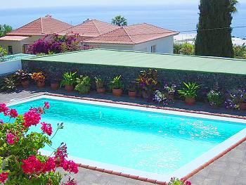 Pool mit Meerblick