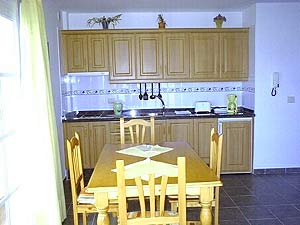 K&uuml;chenzeile im Appartement auf La Palma