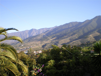 La Palma Ferienhaus mit Palmengarten