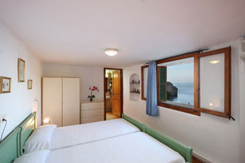Schlafzimmer mit Einzelbetten