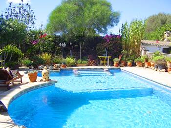 Pool vom Ferienhaus Pool vom Ferienhaus