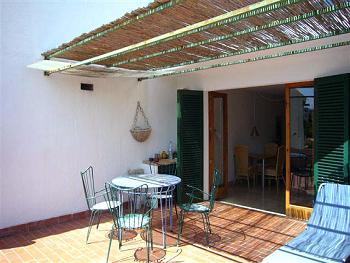 Großer Balkon vom Studio für 2 - 3 Personen Großer Balkon vom Studio für 2 - 3 Personen