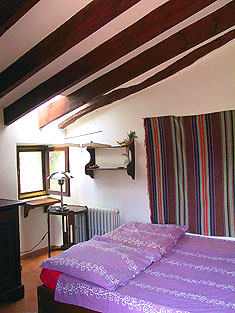 Schlafzimmer vom Ferienhaus