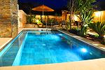 Ferienhaus mit Pool - exklusives Stadthaus Santanyi (Nr. 0217)