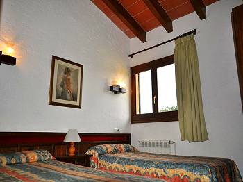 Schlafzimmer mit Klimaanlage