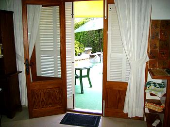 Zugang zur Terrasse
