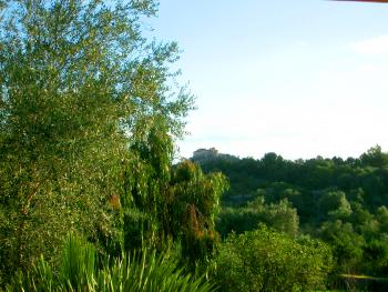 Blick zur Einsiedelei Eremita de Betlem Blick zur Einsiedelei Eremita de Betlem