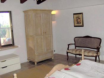 Schlafzimmer mit Klimaanlage