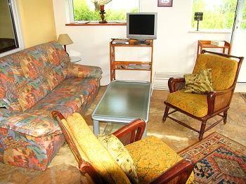 Wohnzimmer mit SAT-TV Wohnzimmer mit SAT-TV