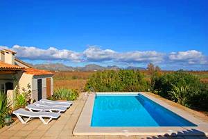 Pool mit Sonnenliegen Pool mit Sonnenliegen