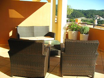Möblierte Terrasse Möblierte Terrasse