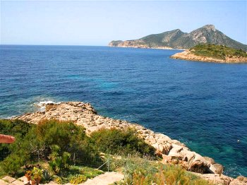 Meerblick, Insel Sa Dragonera