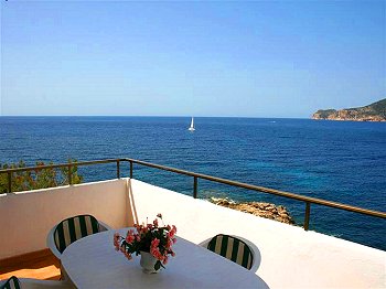 Terrasse mit Meerblick