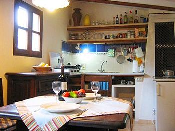 Küche mit Ökokühlschrank Küche mit Ökokühlschrank
