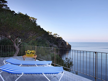 Ferienhaus mit Meerblick