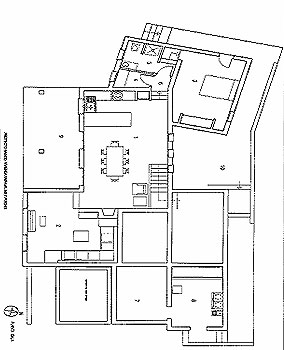 Grundriss unterer Wohnbereich