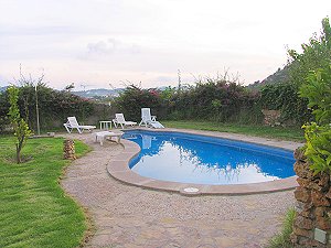 Pool mit Liegen Pool mit Liegen