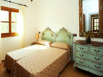 Schlafzimmer mit französischem Bett Schlafzimmer mit französischem Bett
