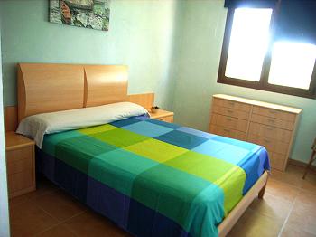 Schlafzimmer mit französischem Bett Schlafzimmer mit französischem Bett