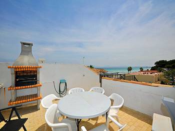 Dachterrasse mit Grill