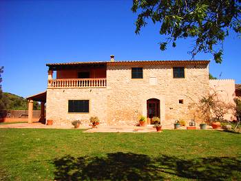 Finca, Gartenseite Finca, Gartenseite