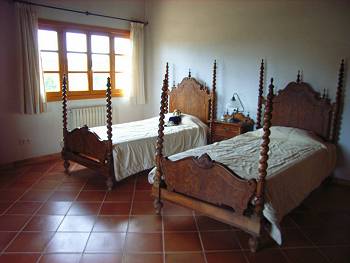 Schlafzimmer mit zwei Einzelbetten Schlafzimmer mit zwei Einzelbetten