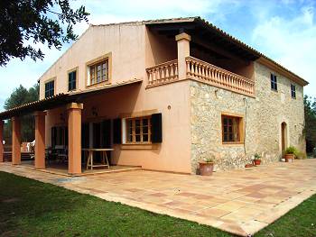 Außenansicht der Finca Außenansicht der Finca