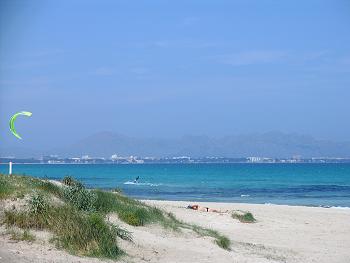Strand der Playa de Muro