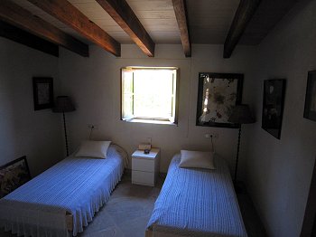Schlafzimmer mit Einzelbetten