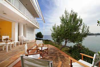 Ferienhaus mit Internetzugang und Meerblick