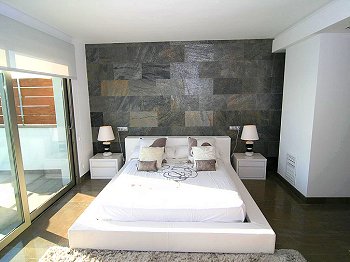 Schlafzimmer mit Klimaanlage